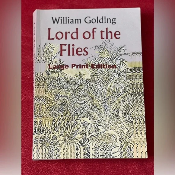 📓📓 William Holding’s Lord Of The Flies Large Print Edition “NEW”📓📓 - Picture 1 of 3